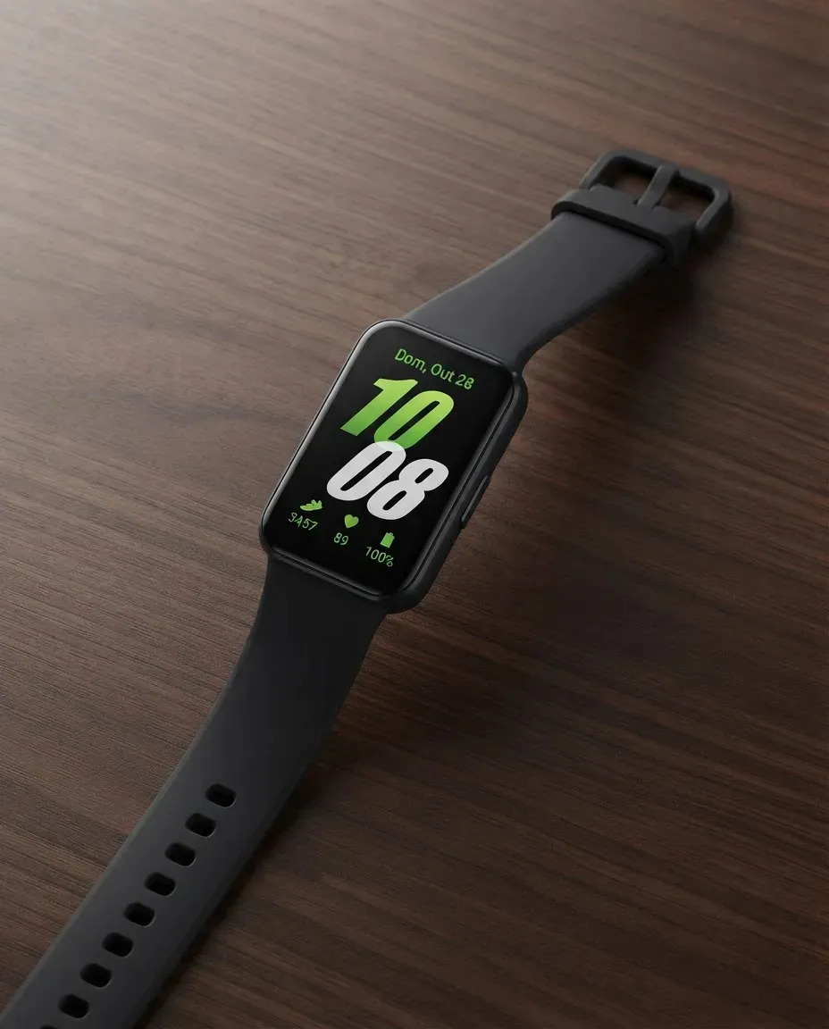 Smartwatch Samsung Galaxy Fit3 Display 1.6 Grafite