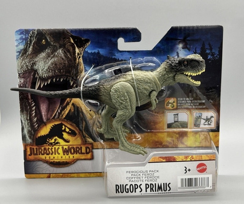 Figura Rugops Primus Jurassic World Dominion Mattel