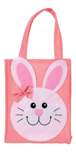 Bolsa Portátil Para Decoración De Conejos Para El Día De Pas