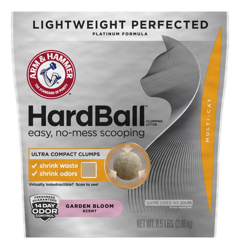 Arena Para Gatos  Arm & Hammer Hardball Arena Aglomerante Pa