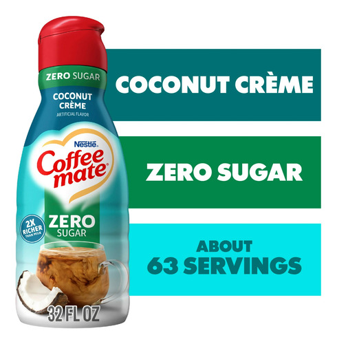 Coffee Mate Coco Zero Sugar 946ml Importado