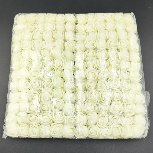 144 Piezas De Mini Cabezas De Flores De Rosas Artificiales