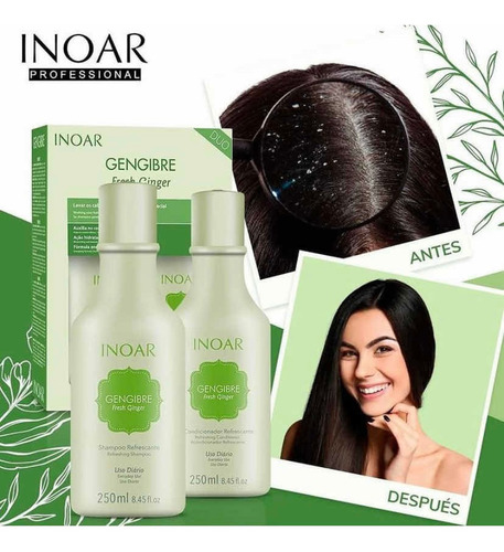 Shampoo Jengibre Para Cabellos Grasos 50 - mL a $90