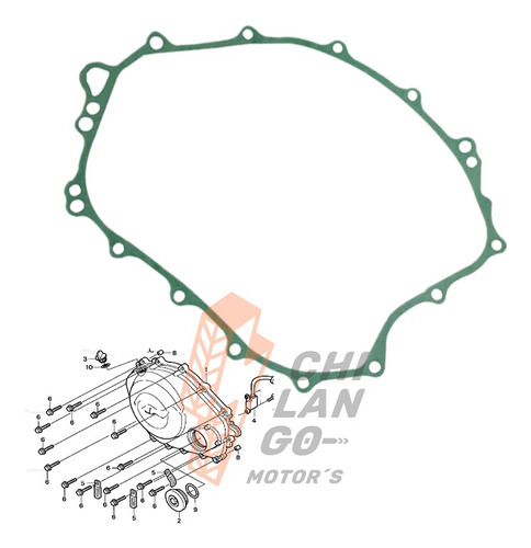 Juntas Para  Honda Cbr1000 04-07