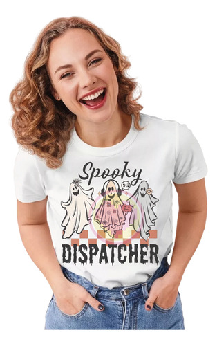 Playera Spooky Fantasmas, Halloween Cute M71