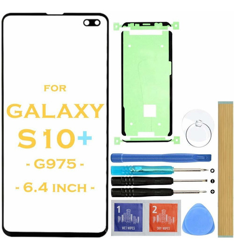 Lente Exterior Cristal Frontal Repuesto Para Samsung S10