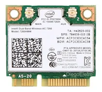 Comprar Placa Wireless Intel Dual Band Wireless-ac 7260hmw 867mbps