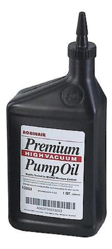 Aceite De Bomba De Vacío Premium 13203.0 De 1 Cuarto