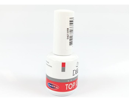 Top Coat D&z 15ml No-cleanse Selante D&z Brilho Unhas Gel