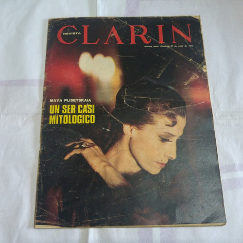 Revista Clarin Maya Plisetskaia 27 Julio 1975 