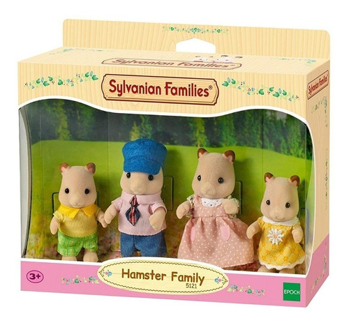 Sylvanian Families Familia De Hamster 5121