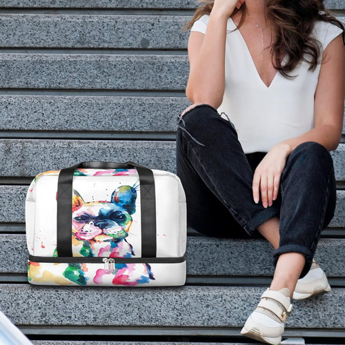Bolsa Deportiva Para Gimnasio Con Compartimento Para Zapatos