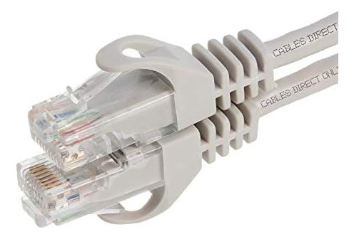 Cables Directos En Línea Gris Cable De Red Ethernet Cat6 De