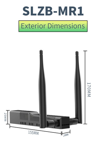 Coordinador Poe Zigbee2mqtt Smlight Slzb-mr1 Multiradio