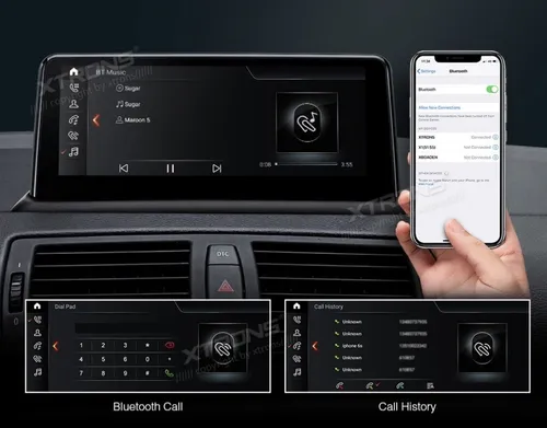 Conversión Bmw Serie 1 Pantalla Carplay Mirrorlink Radio Ios