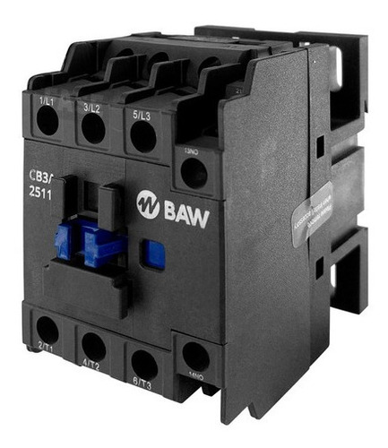 Contactor Tripolar Baw 11kw Ac3 25a 1na +1nc 220 Vca