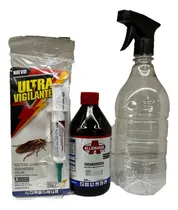 Comprar Kit Mata Cucarachas Insecticida Gel Liquido Pulverizador