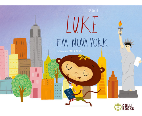 Luke Em Nova York: Luke Em Nova York, De Colli, Isa. Editora Colli Books, Capa Mole, Edição 1 Em Português, 2023