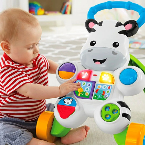 Caminadora Fisher Price Cebra Musical Aprendizaje Msi