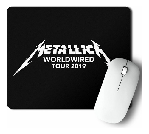 Mouse Pad Metallica Tour 2019 (d1647 Boleto.store)