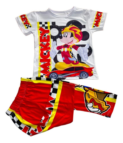 Conjuntos Para Niños Mickey Mouse Pijama Conjunto Multiuso