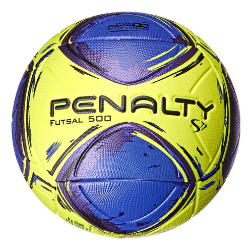 Bola De Futsal S11 R2 Xxiv Amarelo, Azul e Preto Penalty