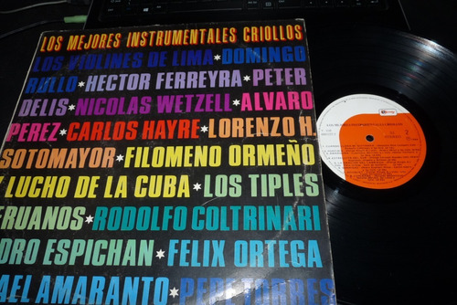 Jch- Los Mejores Instrumentales Criollos Lp