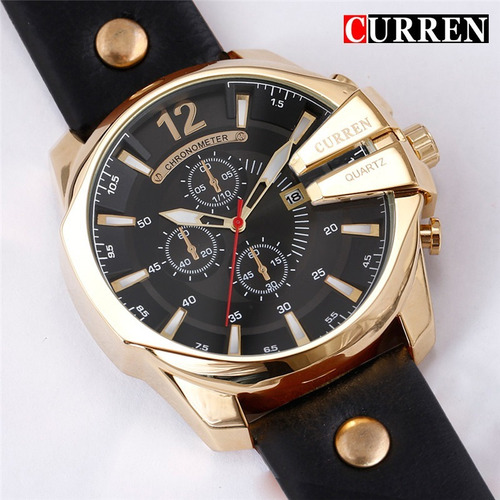 Relógio Curren Masculino Importado Original 8176 Nota Fiscal