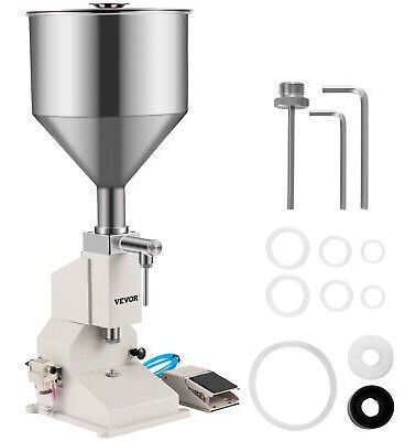 Pneumatic Liquid Paste Filling Machine For Cream Shampoo Vvr