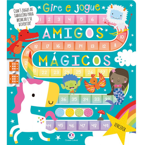 Gire E Jogue, De Make Believe. Editorial Ciranda Cultural, Edición 1 En Português, 2023