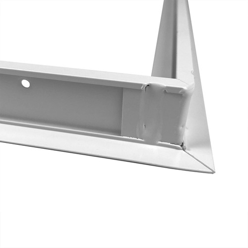 Alçapão Sem Tampa De Alumínio Para Drywall 30x30cm - Branco