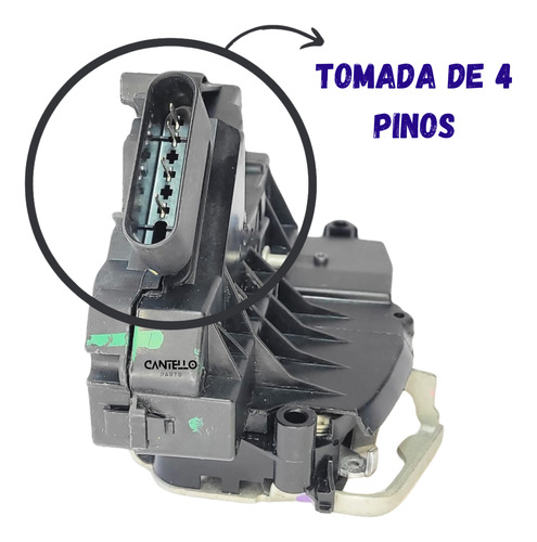 Fechadura Elétrica Traseira Esquerda Ford New Ka 2014 A 2019