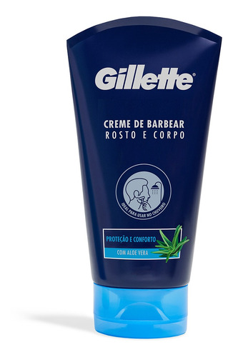 Crema De Afeitar Cara Y Cuerpo Gillette 150ml