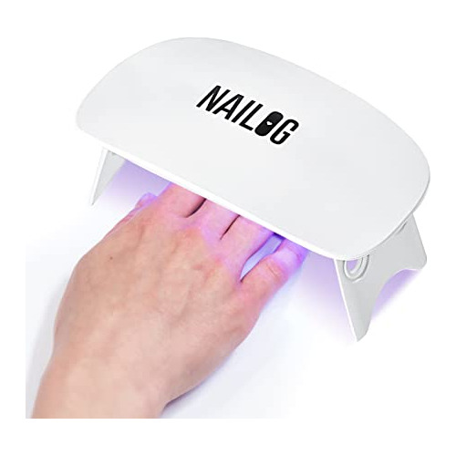 Nailog Uv Led Nail Lamp, Mini 6w Uv Light With Usb Cable, Po