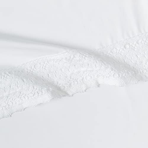 Sábanas De Encaje De Ganchillo De Microfibra Suave De Hilos