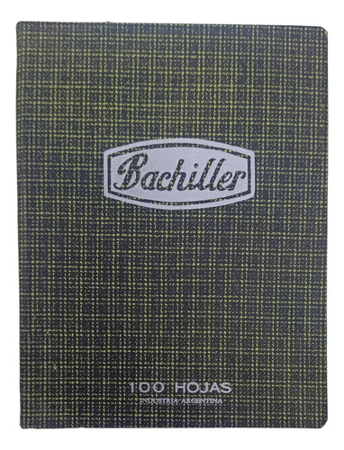 Cuaderno Rayado X 50 Hojas Bachiller Vintage