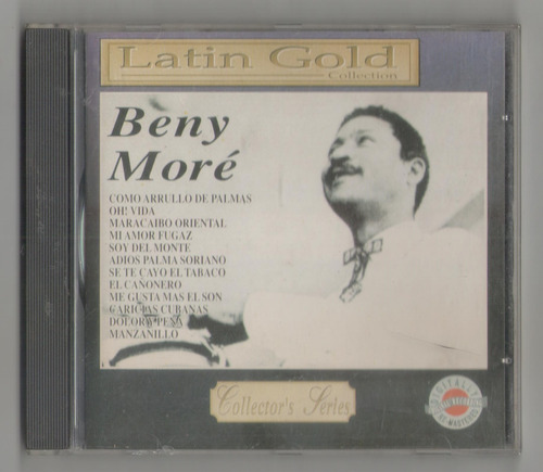 Benny Moré. Latin Gold. Cd Usado. Qqa.
