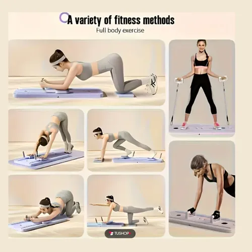 Tabla Cama Para Pilates Ejercicios Multifuncional Portatil