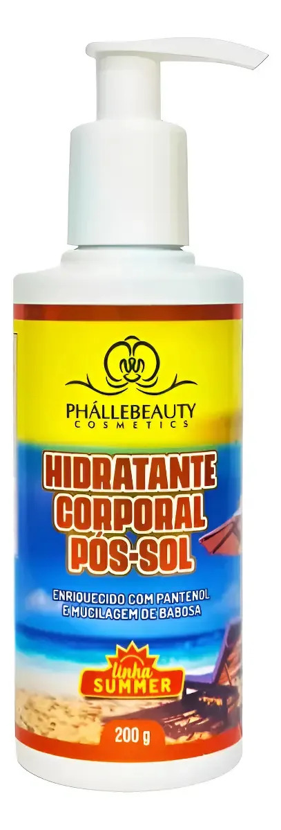 Creme Pós-sol Phállebeauty Cosméticos Hidratante Corporal