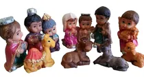 Comprar Nacimiento Navideño 11 Piezas Figuras De Resina  