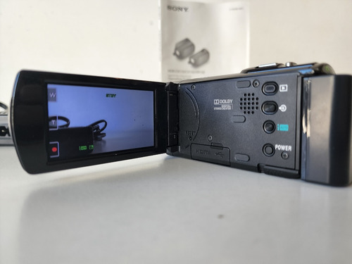 Imagen 5 de 5 de Videocamara Filmadora Sony Handycam Hdr-cx110 Con Cables