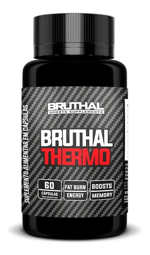 Termogenico Thermo Bruthal 60 Caps - Bruthal Sports Suppleme
