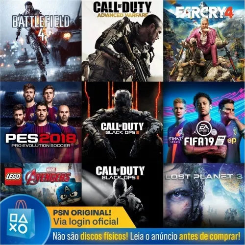 Call of Duty Ghosts Jogos Ps3 PSN Digital Playstation 3