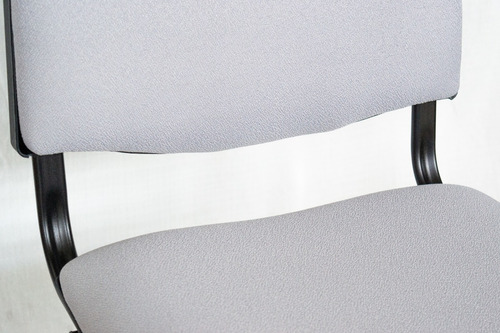 Imagen 4 de 7 de Silla Oficina Escritorio Pc Iso Tapizada Regulable Giratoria