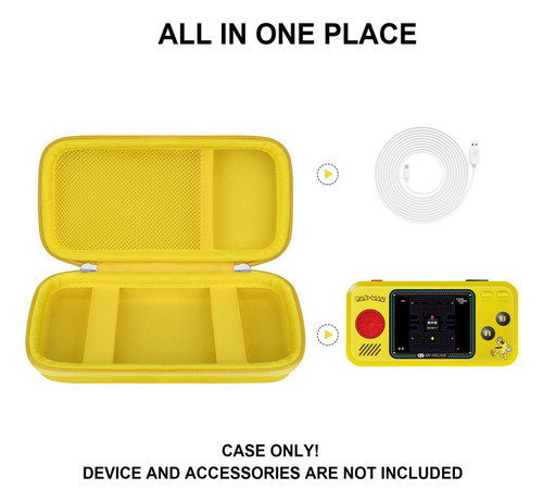 Supamay Estuche Duro De Viaje Para My Arcade Atari Pocket Pl