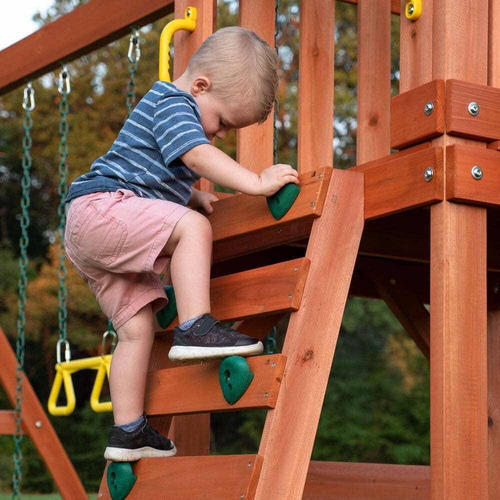 Centro De Juegos Casa Columpios Resbaladilla ¡hasta 9 Niños!