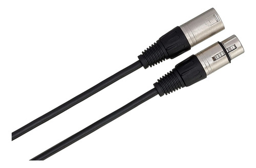 Cable De Audio Digital Hosa, Xlr Macho A Xlr Hembra | Negro
