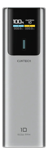 Cargador Portatil 10000mah Cuktech Gris