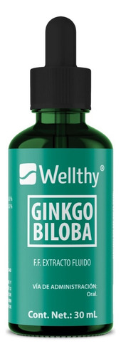 Extracto Ginko 30 Ml Wellthy