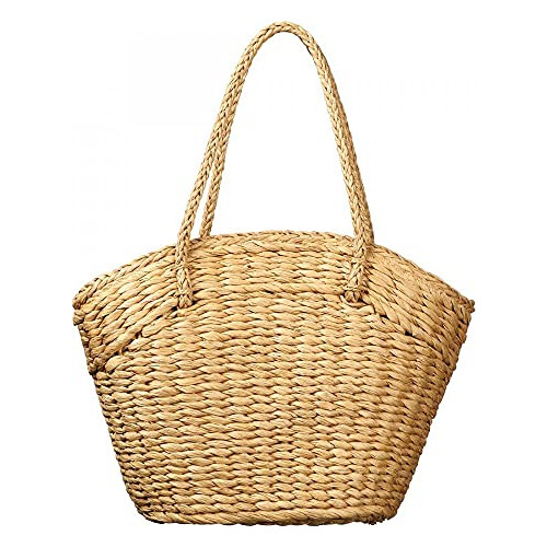 Tassel Straw Bolsa De Playa Weave Bolsa De Hombro